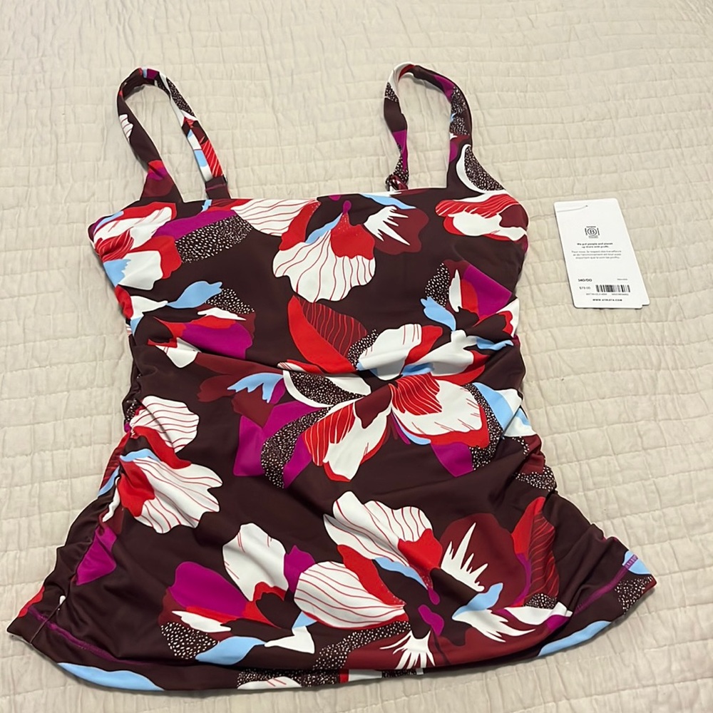 Athleta womens swim top tankini